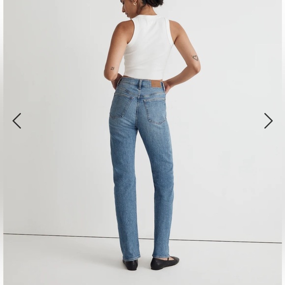 Madewell 90’s Straight Jeans Enmore Wash- Excellent Used Condition - Picture 5 of 6